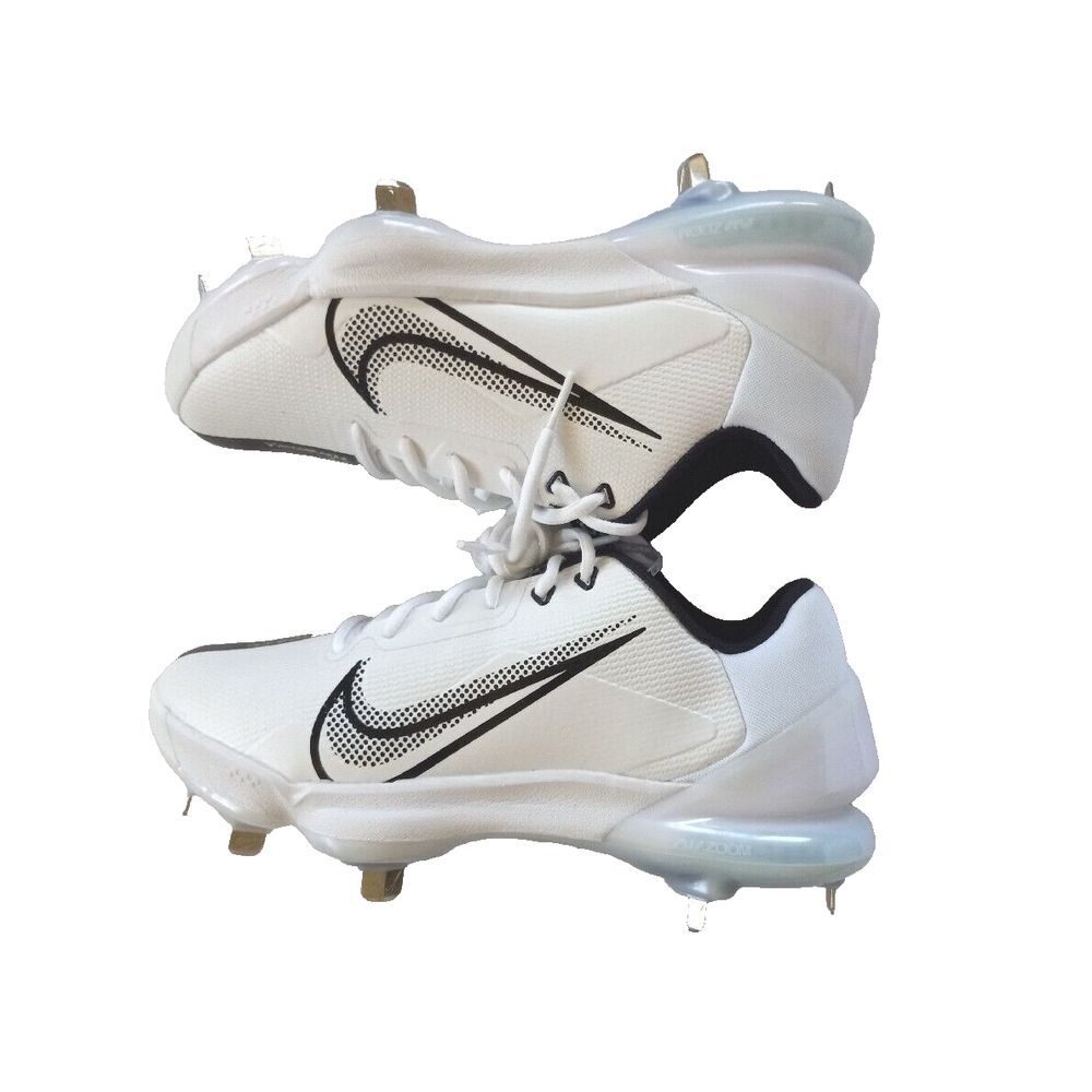 Nike Force Zoom Trout 7 metal cleats Pro Size 8‎ White Dynamic Turquoise 2022